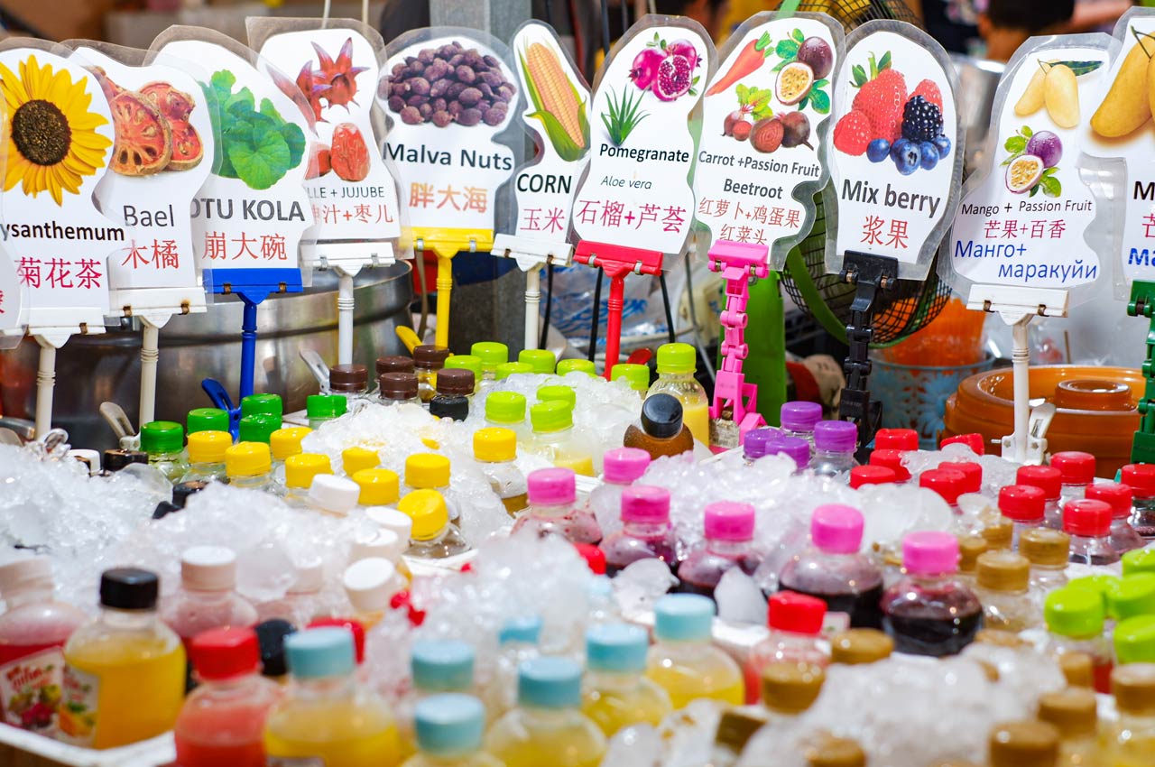 Drinks at Naka Market