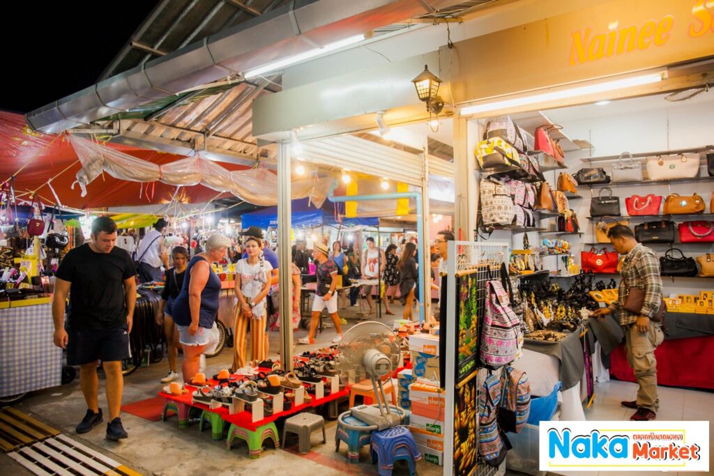 Customer at Phukets Naka Weekend Market