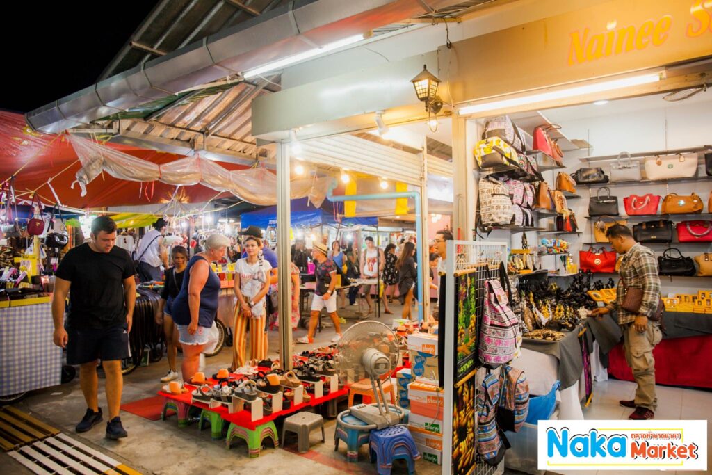 Customer at Phukets Naka Weekend Market