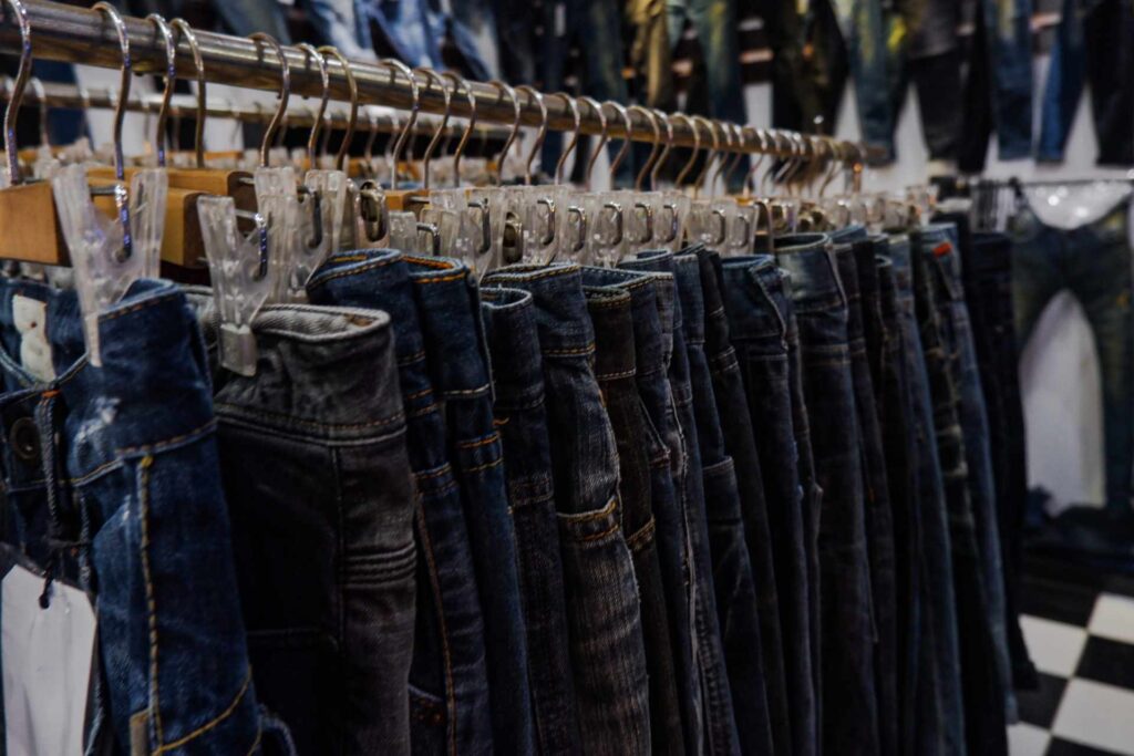 Grab yourself some new jeans at Naka Night Market