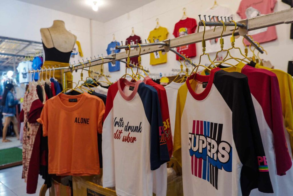 Grab a bargain and enhance your wardrobe at the Naka Night Market