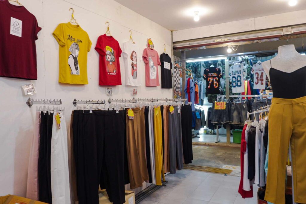 Grab a new outfit at the Naka Night Market