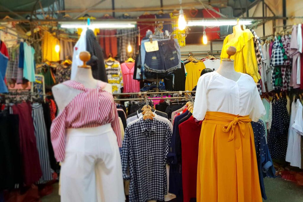 Fashion for mens and ladies at Naka Night Market