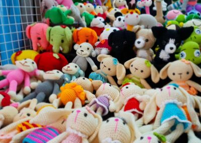 Lots of teddies for the kids to enjoy at Naka Night Market, Phuket