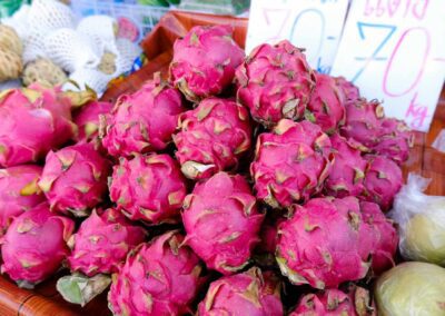 Tasty Dragon fruit at the Food zone