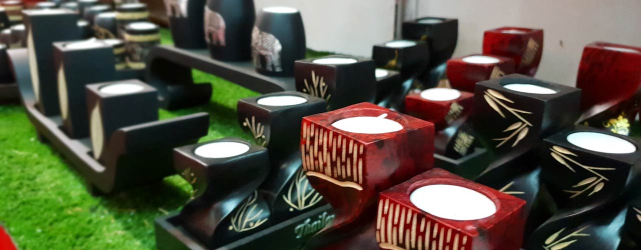 Scented Candles available at Naka Weekend Market