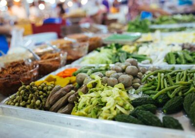 Phuket Vegetarian festival at Naka Weekend Market
