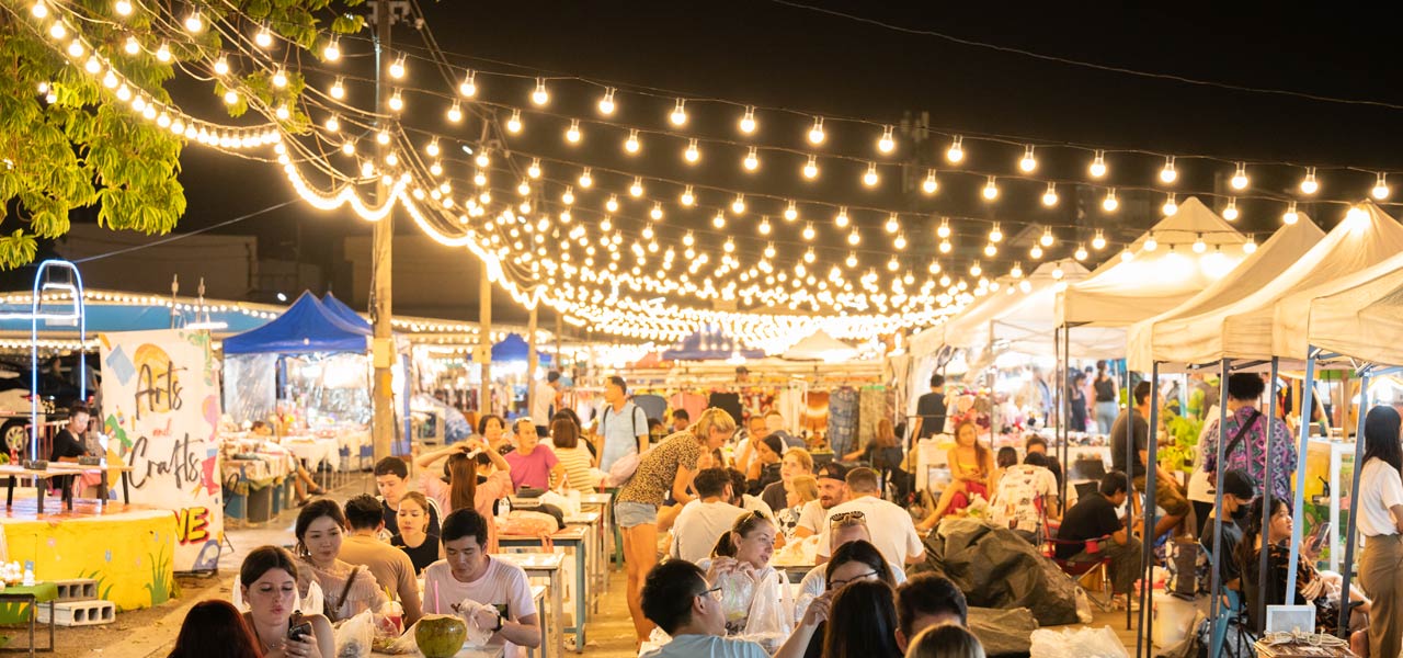 The magic of the night market at Naka Weekend Market