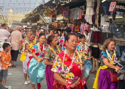 Happy Songkran Event at Naka Weekend Market