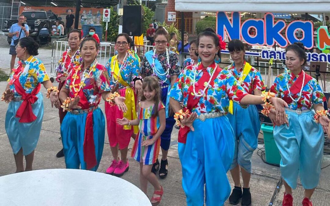 Happy Songkran Event at Naka Weekend Market