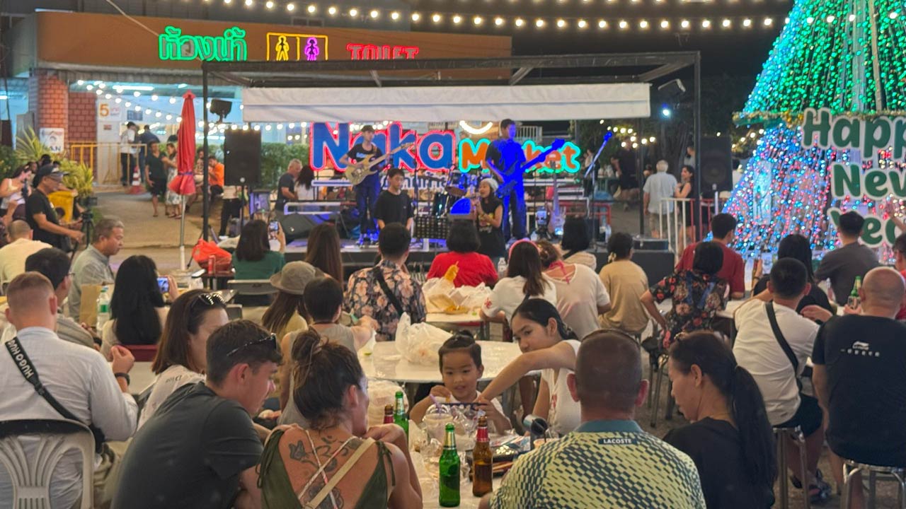 Local vibes and live entertainment at Naka Weekend Market