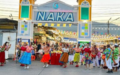 Songkran Events At Naka Weekend Market