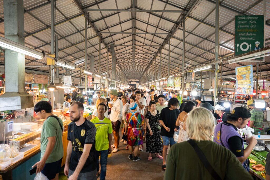 Naka Weekend market is open every Saturday and Sunday