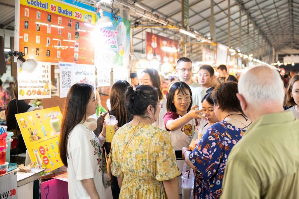 Socialise and meet new friends at Naka Weekend Market