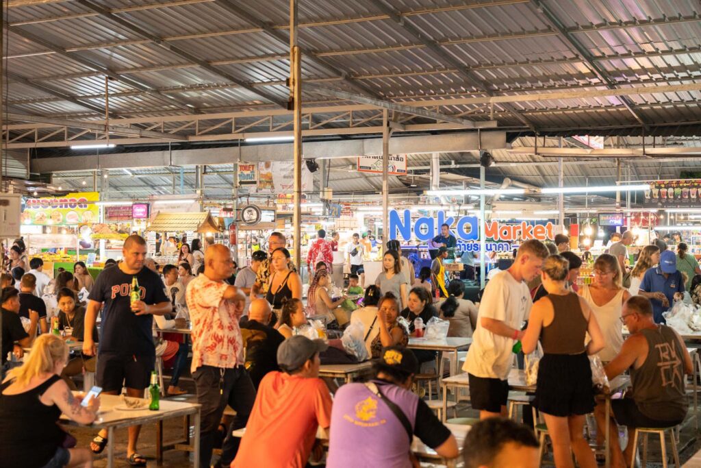 Meet new people at Naka Weekend Market
