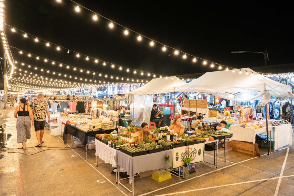 There's so many stalls to look through at Naka Weekend Market