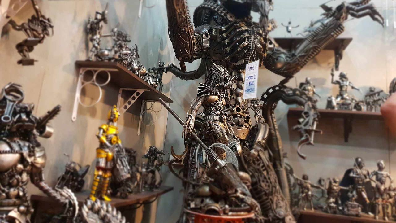 Handcrafted Souvenirs at Naka Weekend Market