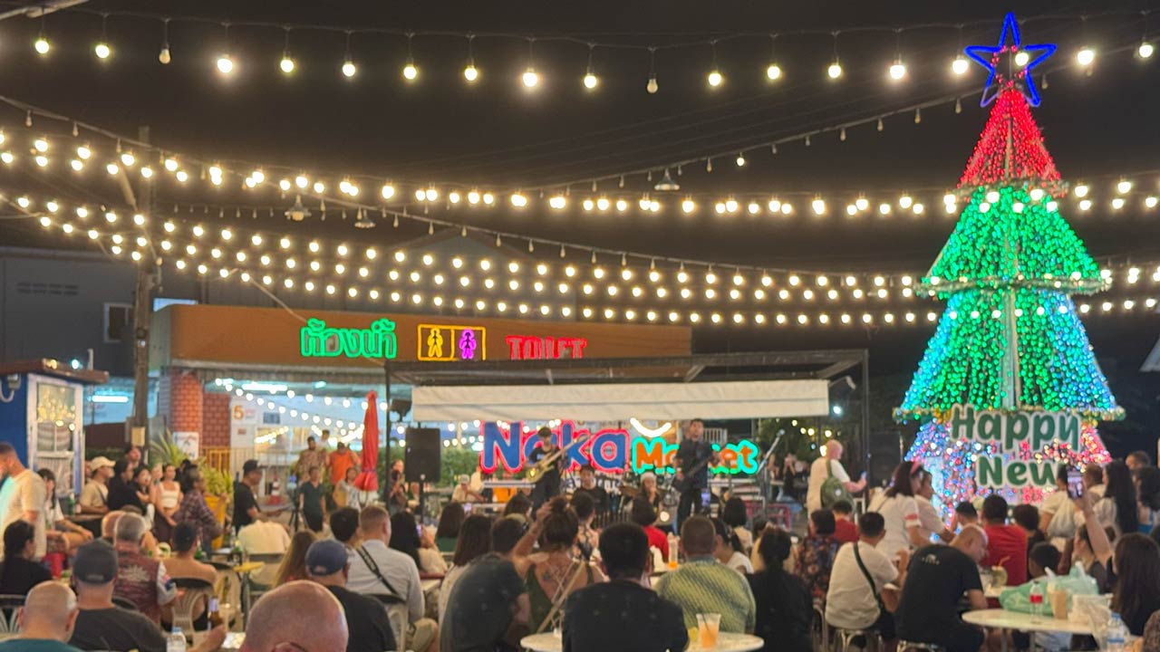 Seasonal items available at Naka Night Market