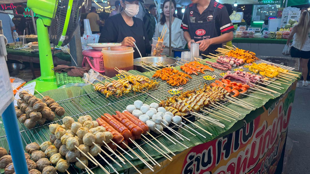 Trending food at Naka Night Market