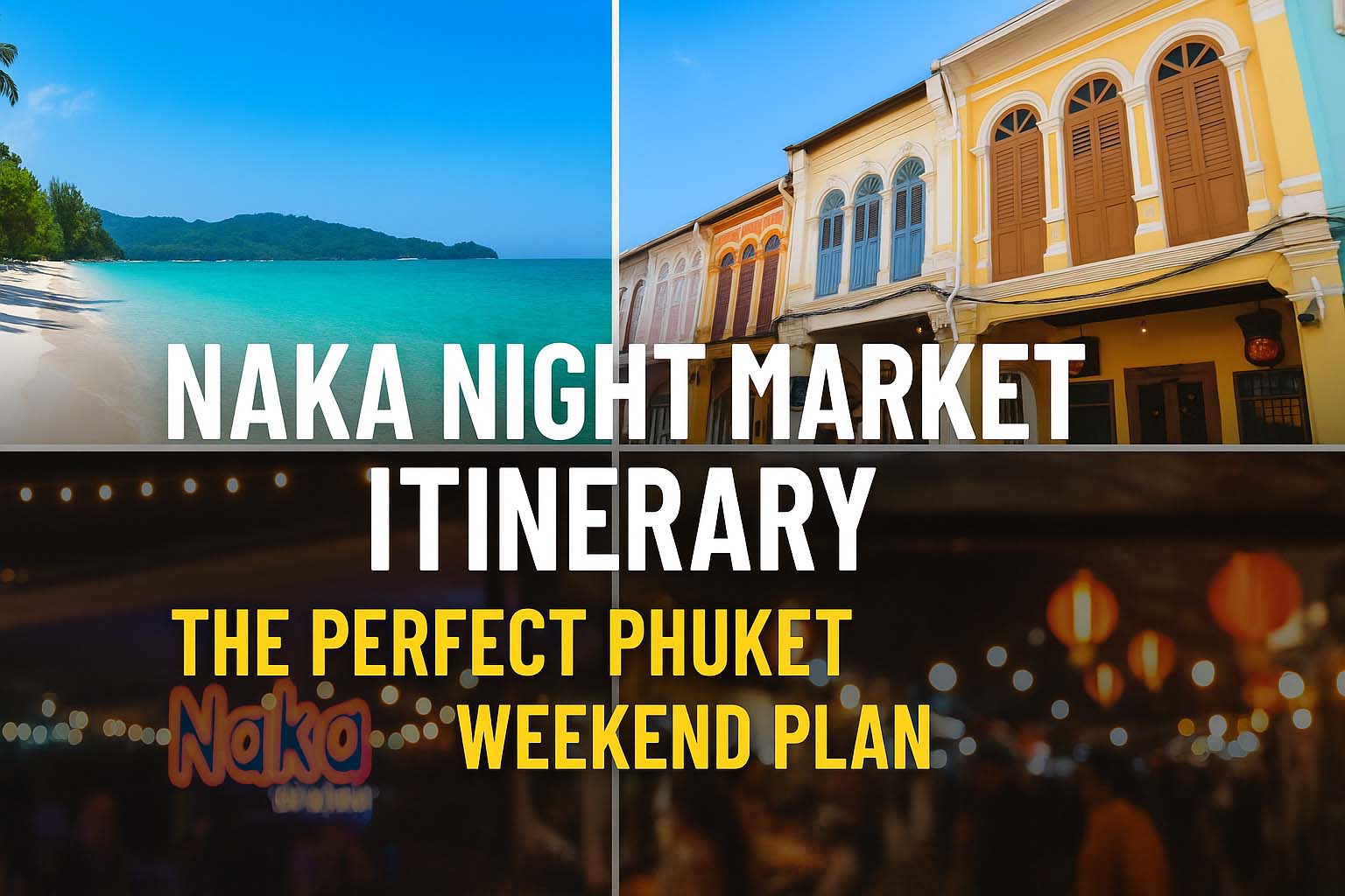 Phuket's Naka Market Food