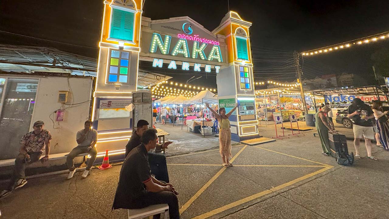 Make a day of it at Naka Weekend Market